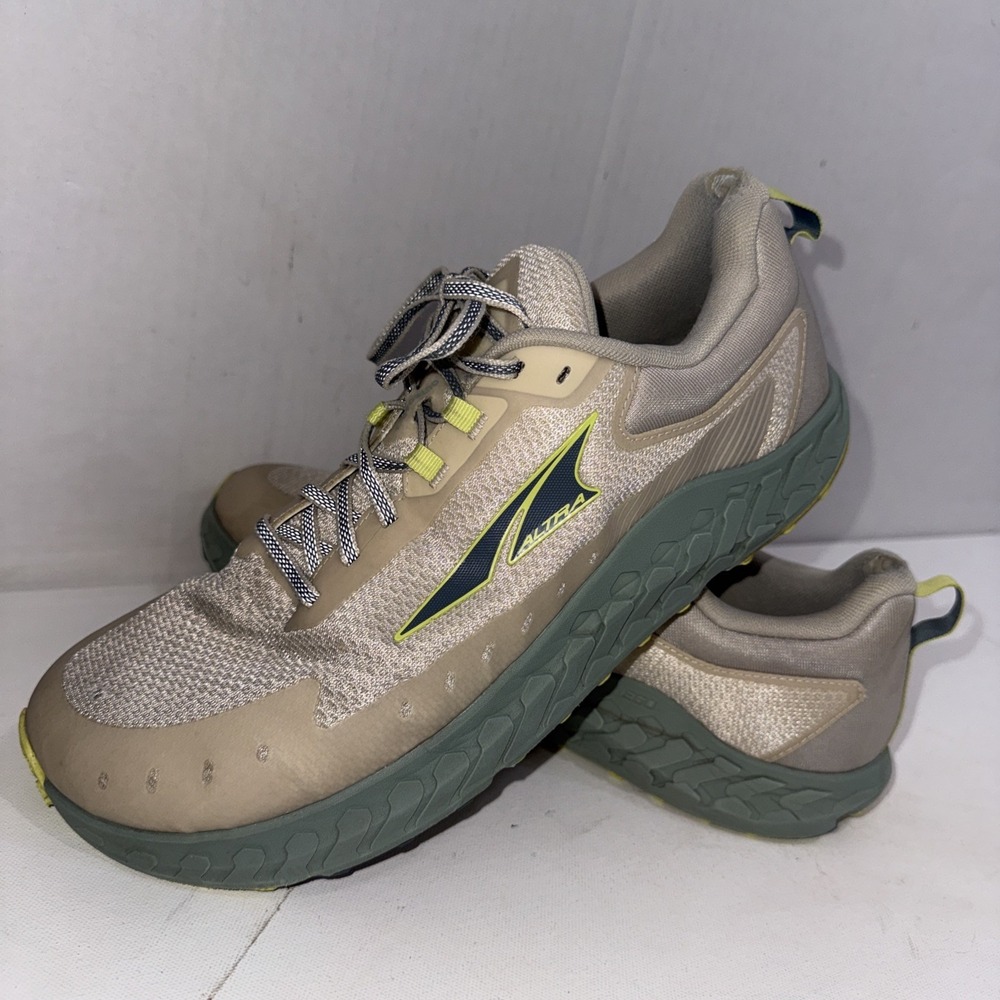 ALTRA Men's Outroad 2 Trail Blue Beige Athletic Gym Running Shoes Size 12.5 READ